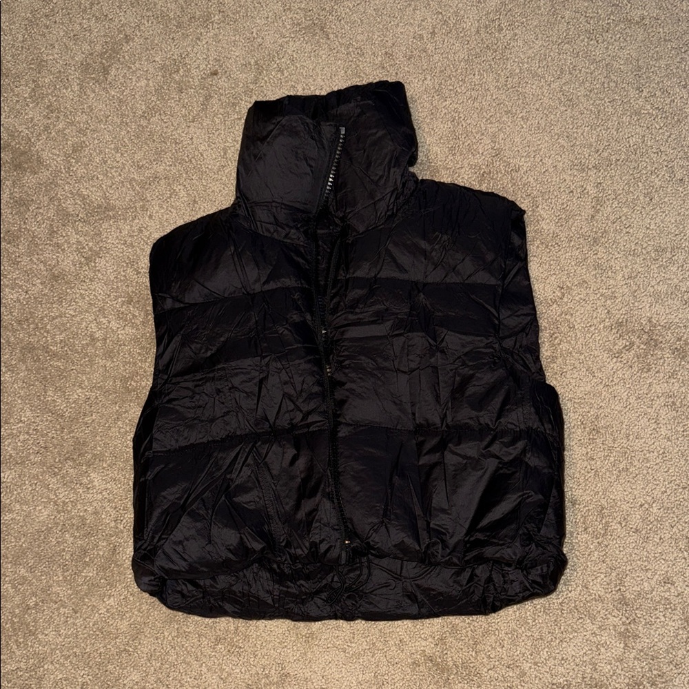 Black Puffer Vest